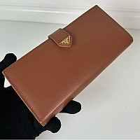 PRADA-1MV025 프라다 블랙 사피아노 가죽 장지갑