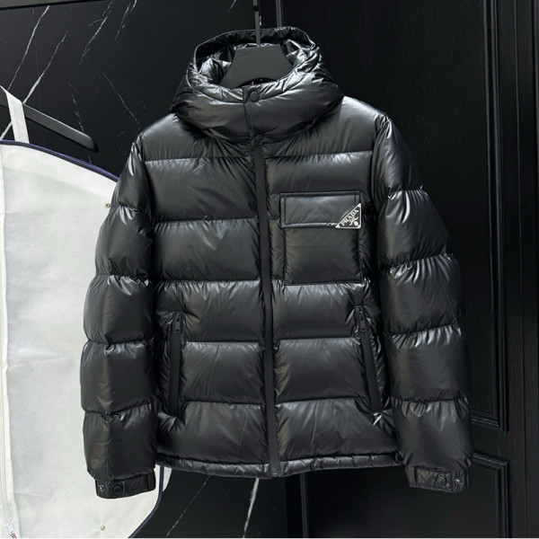 PRADA-12020 프라다 중량 리나일론 다운 재킷(3컬러)