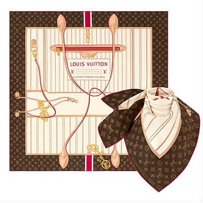 LOUIS VUITTON-M96471 루이비통 마이 네버풀 스퀘어 스카프