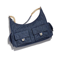 [스페셜오더]CHANEL-001219 샤넬 램스킨 맥시 호보백 미디엄 제니백