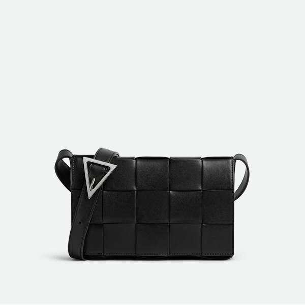 [스페셜오더]BOTTEGA VENETA-708768 보테가 베네타 블랙 인트레치오 위빙 카세트백 23CM