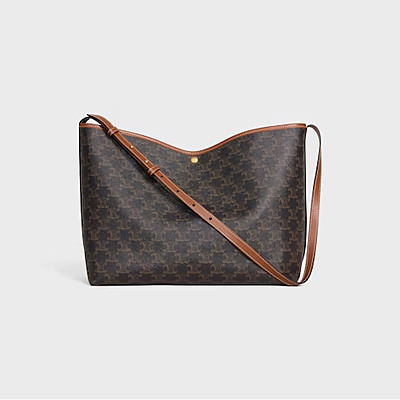 [스페셜오더]CELINE-123912 셀린느 트리옹프 캔버스&카프스킨 소프트 쇼퍼 백