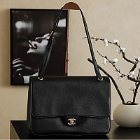 [스페셜오더]CHANEL-AS6133 샤넬 2026 봄-여름 프리-컬렉션 프레피 코코 가죽 스트랩 클러치 라지 숄더백 베이지