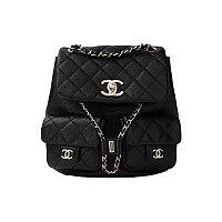 [스페셜오더]CHANEL-AS3860 샤넬 DUMA 듀마 투포켓 백팩 미디움 캐비어 라벤더 금장