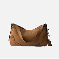 [스페셜오더]PRADA-1BC280 프라다 아이메 라지 가죽 숄더백 그레이