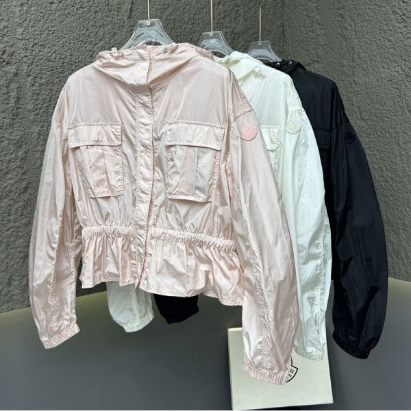 MONCLER-04224 몽클레어 2026 봄/여름 뉴 커튼 여성용 후드 스커트 재킷