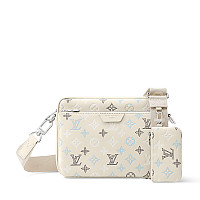 LOUIS VUITTON-M14781 루이비통 스카이 블루 모노그램 섀도우 트리오 메신저