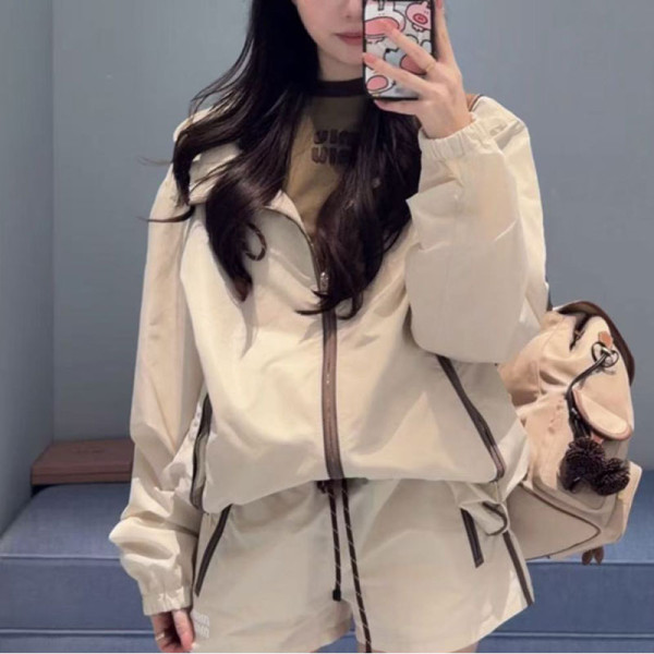 MIUMIU-635560425 미우미우 2026SS 기능성 패브릭 튜닉 재킷