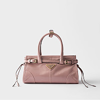PRADA-1BA486 프라다 브라운 보니 미니 가죽 핸드백