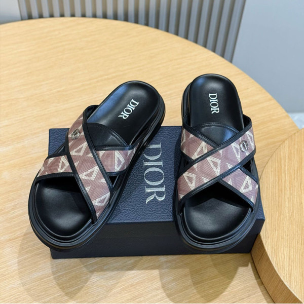 DIOR-05195 디올 2026SS Aqua 남성 슬리퍼 샌들