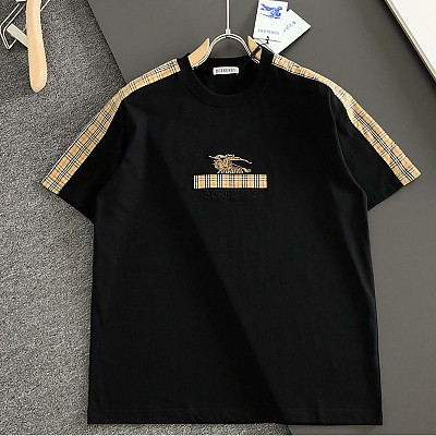 BURBERRY-05201 버버리 2026년 뉴 자수 크루넥 티셔츠