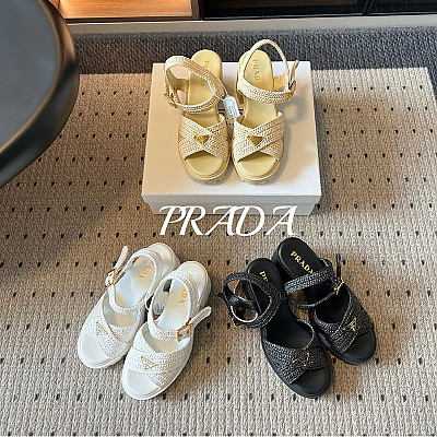 PRADA-05286 프라다 2026SS 여성용 플랫폼 하이힐 샌들