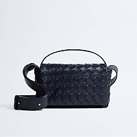 [스페셜오더]BOTTEGA VENETA-857931 보테가 베네타 인트레치아토 미니 백 플랩백 올리브 그린
