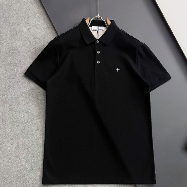 STONE ISLAND-06039 스톤아일랜드 스프링/서머 신제품 남성용 반팔 폴로 셔츠(3컬러)