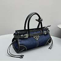 PRADA-1BA486 프라다 브라운 보니 미니 가죽 핸드백