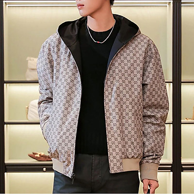 GUCCI-09302 구찌 2026FW 양면 면 캔버스 체인 재킷