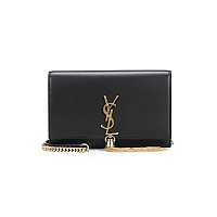 [스페셜오더]SAINT LAURENT-354119 생 로랑 블랙 크로커다일 태슬 미디엄 케이트 사첼백