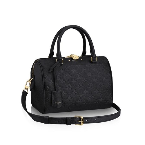 [스페셜오더]LOUIS VUITTON-M42406 루이비통 모노그램 앙프렝뜨 스피디 블랙 반둘리에 30