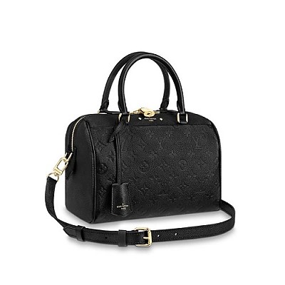 [스페셜오더]LOUIS VUITTON-M58524 루이비통 블랙 모노그램 앙프렝뜨 스피디 반둘리에 25