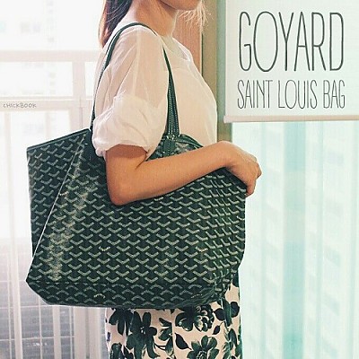 [스페셜오더]GOYARD-고야드 네이비 라지 GM 앙주 쇼퍼백