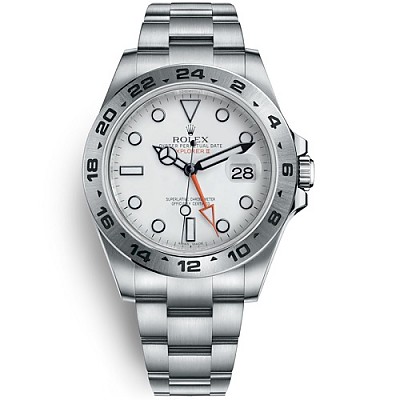 [스페셜오더]ROLEX-롤렉스 익스플로러 II 스틸 화이트 이미테이션시계 42mm