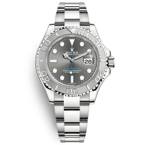 [스페셜오더]ROLEX-롤렉스 요트-마스터 옐로우 골드 스틸 블루다이얼 남성시계40mm