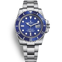 ★[AR팩토리]ROLEX-롤렉스 서브마리너 데이트 스틸 핑크 에디션 남녀공용 시계 40mm