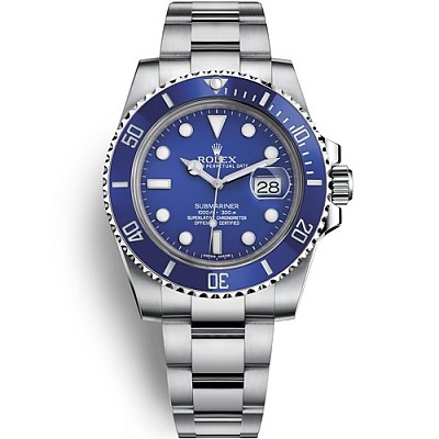 [스페셜오더]ROLEX-롤렉스 서브마리너 데이트 그린 다이아 베젤 904L 스틸 남성시계 40mm