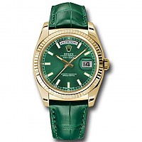 [스페셜오더]ROLEX-롤렉스 데이-데이트 스틸 아이스 블루다이얼 남성 페이크시계 40mm