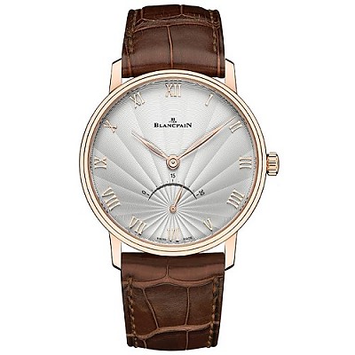 [스페셜오더]BLANCPAIN-블랑팡 빌레레 레트로그레이드 세컨즈 레드골드 오팔 래커다이얼 워치40mm