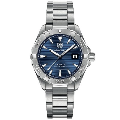 [스페셜오더]TAG Heuer-태그호이어 아쿠아레이서 칼리버 5 세라믹 베젤 블랙 다이얼 시계 41mm