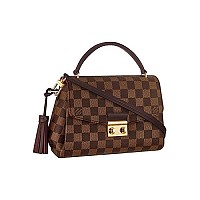 [스페셜오더]LOUIS VUITTON-N61273 루이비통 핑크 다미에 에벤 크로아제트 체인 월릿