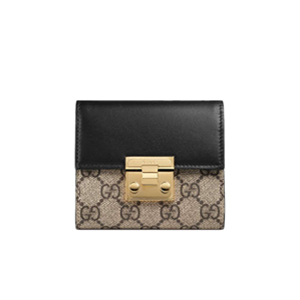 GUCCI-453155 9022 구찌 패드락 시그니처 가죽 지갑 화이트