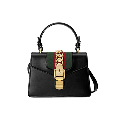 [스페셜오더]GUCCI-470270 8457 구찌 실비 레드가죽 미니 탑핸들백