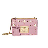 [스페셜오더]GUCCI-432182 8752 구찌 페들락 GG 수프림 스몰 메탈릭 골드 엣지 숄더백