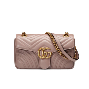 [스페셜오더]GUCCI-‎443497 9389 구찌 버터&파스텔 블루 GG 마몽 스몰 숄더백