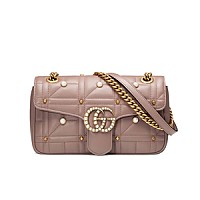 GUCCI-443497 4143 구찌 블루 GG 데님 GG 마몽 스몰 숄더백