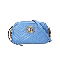 [스페셜오더]GUCCI-447632 1000 구찌 GG 마몽 블랙 스몰 숄더백