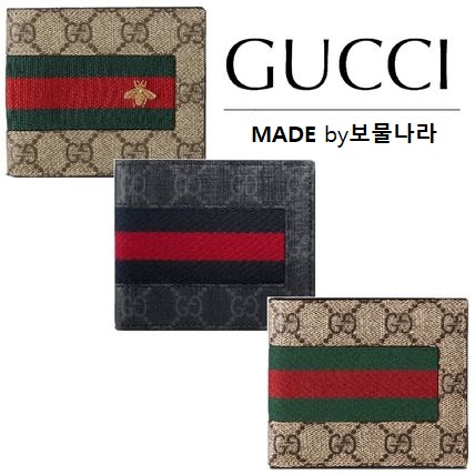 [스페셜오더]GUCCI-408827 1095 구찌 GG 수프림 Web 2단 지갑