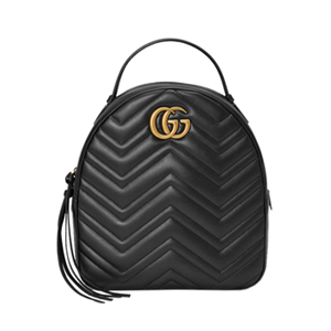 [스페셜오더]GUCCI-476671 6433 구찌 GG 마몽 퀼트 레드가죽 백팩