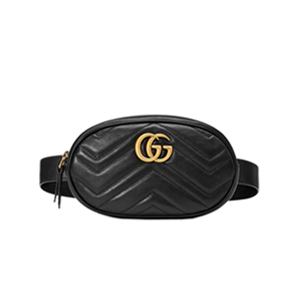 [스페셜오더]GUCCI-476434 1093 구찌 GG Marmont 블랙 벨벳 크리스탈 스타 아플리케 벨트 백