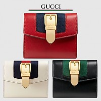 [스페셜오더]GUCCI-476081 9165 구찌 실비 하트 프린트 지갑