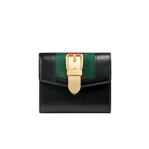 [스페셜오더]GUCCI-476081 8454 구찌 실비 Web 화이트 반지갑