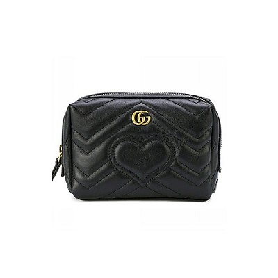 GUCCI-476165 6433 구찌 레드 GG 마몽 코스메틱 파우치