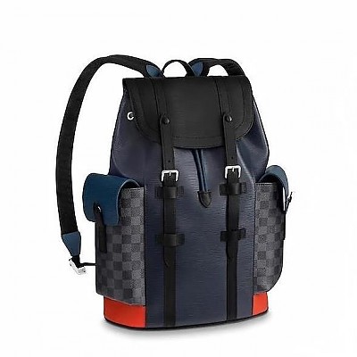 [스페셜오더]LOUIS VUITTON-M58495 루이비통 블랙 토뤼옹 가죽 크리스토퍼 XS