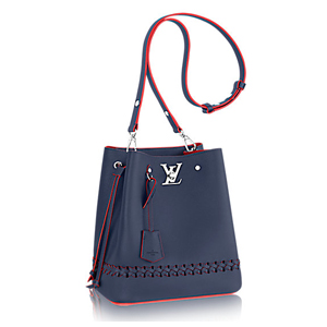 [스페셜오더]LOUIS VUITTON-M51413 루이비통 송아지가죽 블루진 락미 버킷