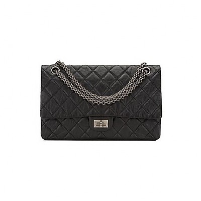 [스페셜오더]CHANEL-A37586 샤넬 블랙 2.55 골드 빈티지 미디엄 플랩백