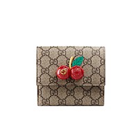 [스페셜오더]GUCCI-476055 8694 구찌 체리 장식 GG 수프림 콘티넨탈 플랩 이미테이션지갑