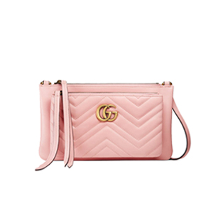 GUCCI-453878 1000 구찌 GG 마몽 파우치 블랙 숄더 스트랩 백