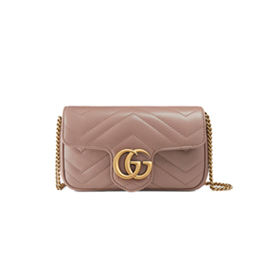 [스페셜오더]GUCCI-476433 3967 #홍콩구찌레플 GG 마몽 멀티컬러 파스텔 마틀라세 수퍼 미니 백